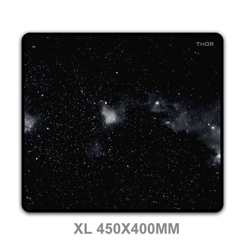 black galaxy XL thor mouse pad